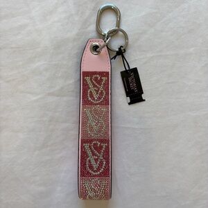 Victoria’s Secret Pink Wristlet Strap Keychain